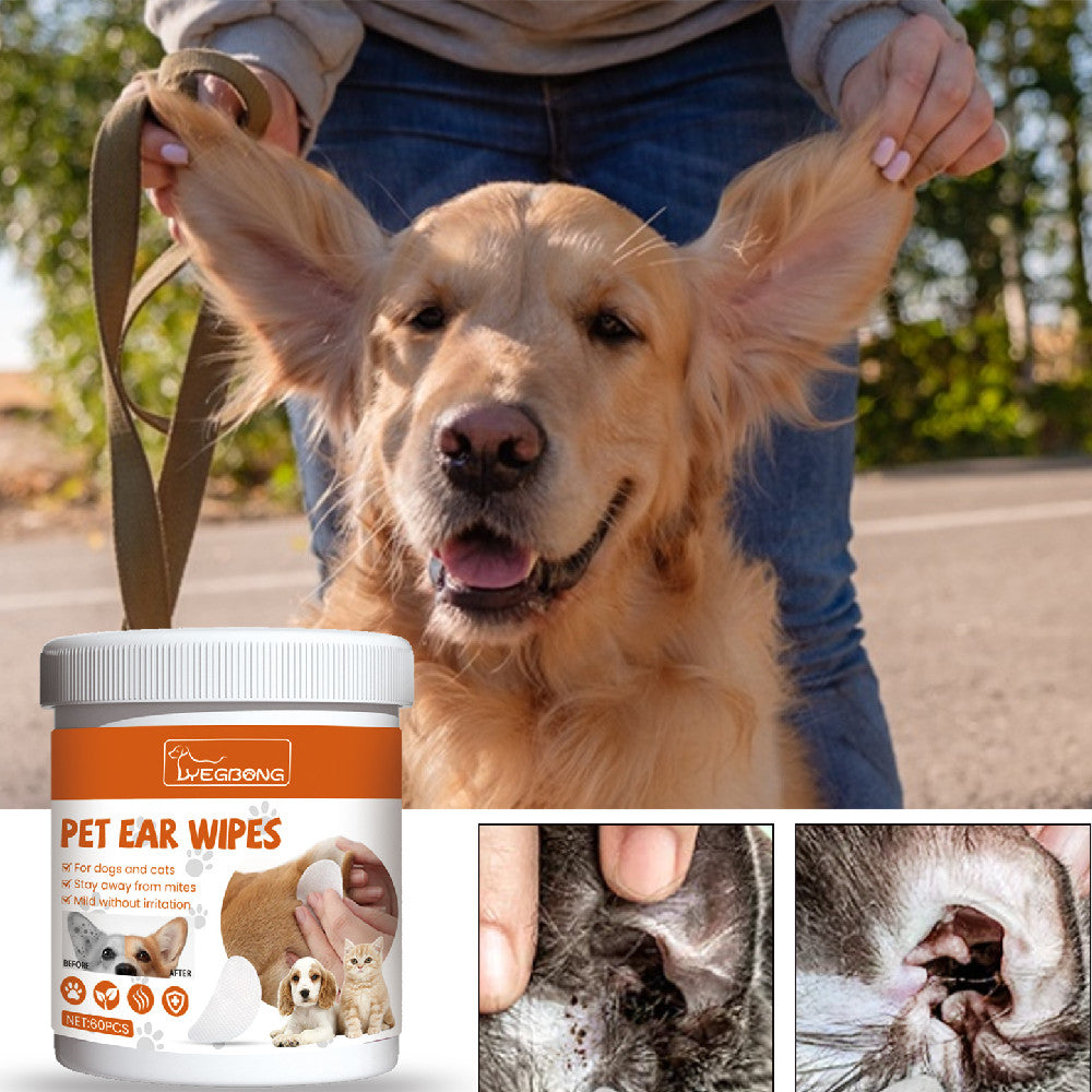 Gentle Pet Cleaning Wipes
