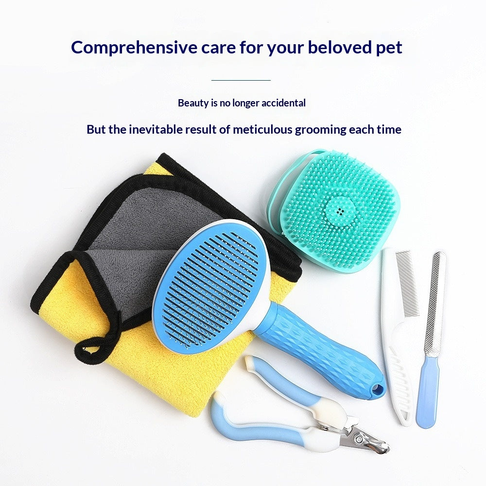 Pet Water-Absorbent Towel Dog Extra-Large Grooming Set