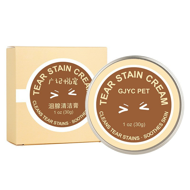 Pet Eye Tear Stain Discharge Remover Gentle Eye-Cleaning Balm Thats Mild And Non-Irritating To The Eyes