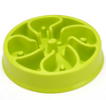 Anti-Choke Plastic Dog Bowl