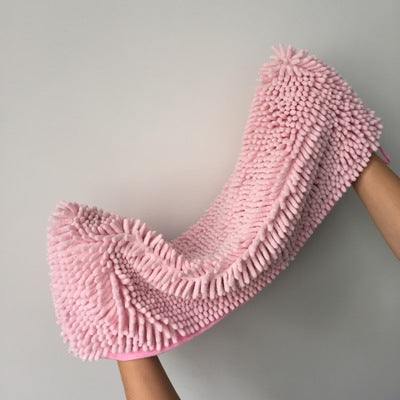Extra Large Quick-Dry Chenille Dog Towel