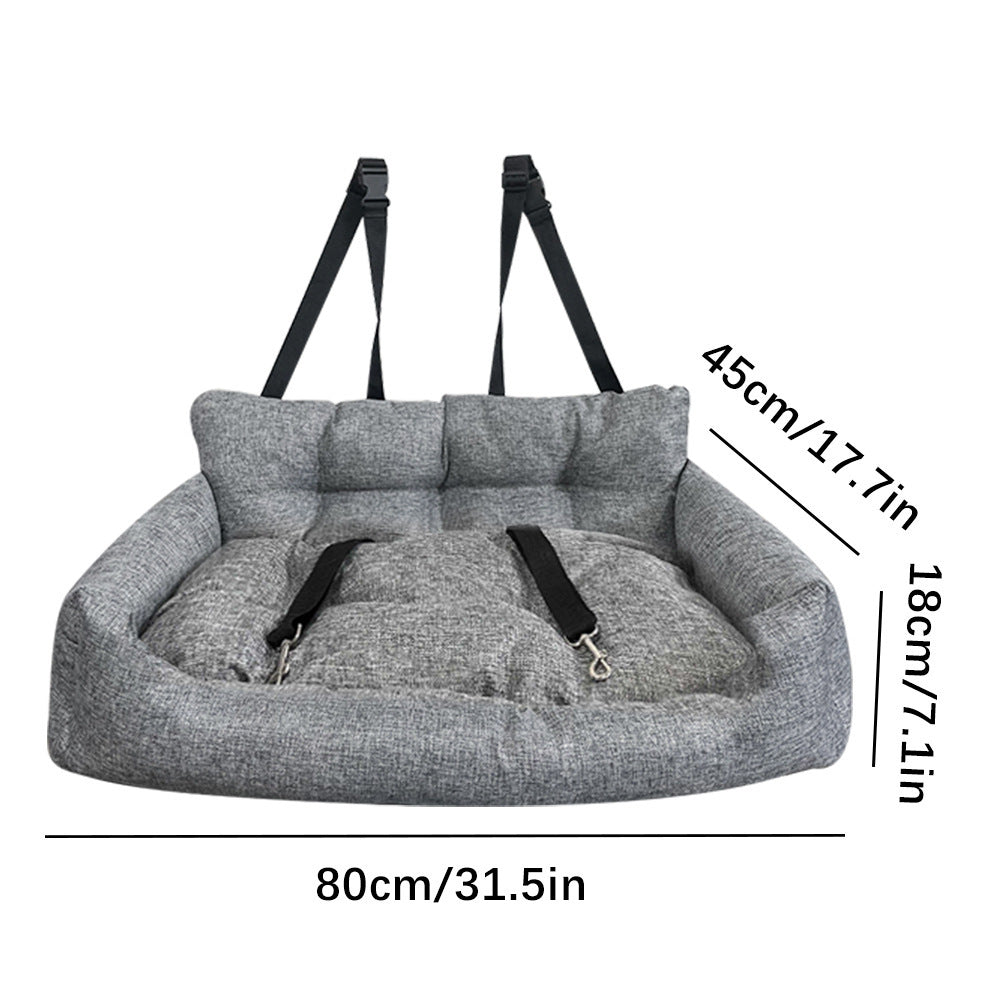 Front-Row Car Pet Safety Seat