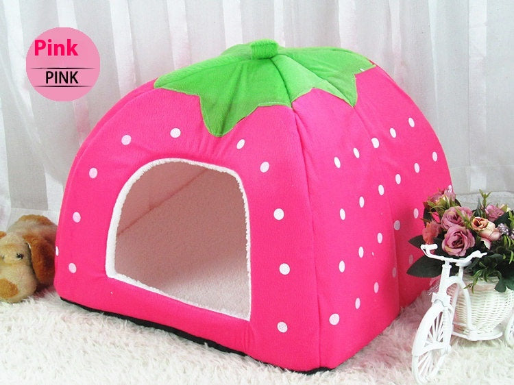 Hand-Stitched Cotton Pet House