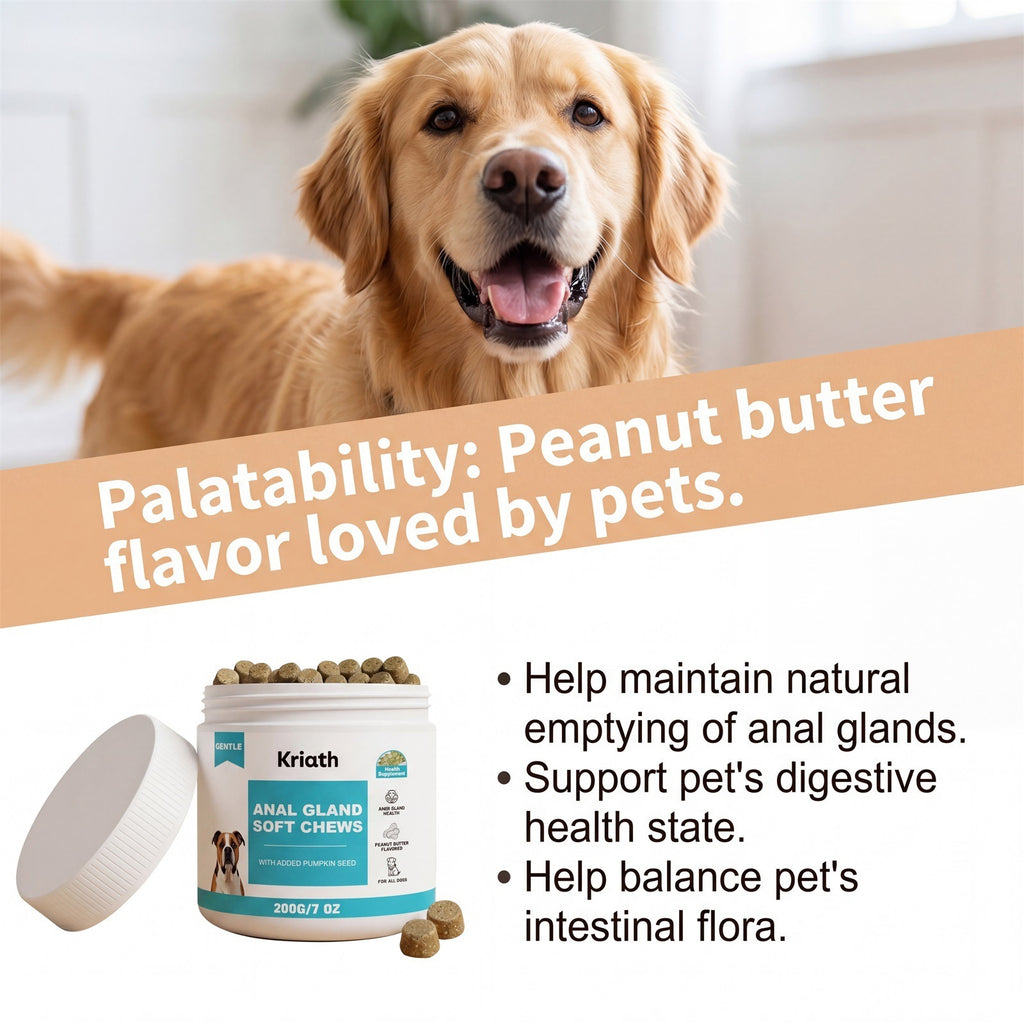 Soft Chewable Dog Care Tablets With Mild Ingredients