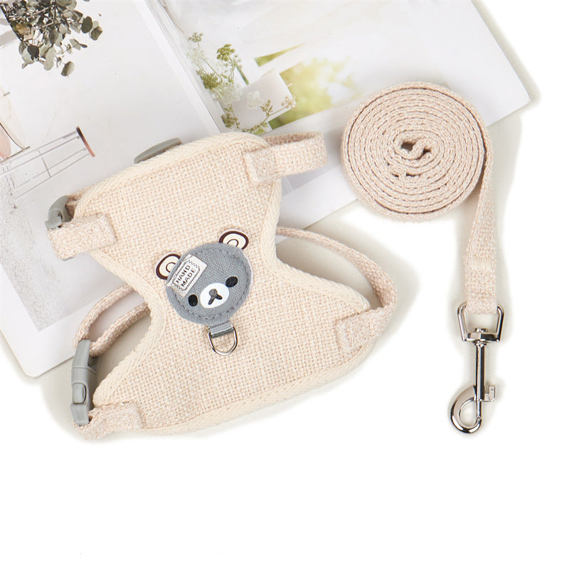 Adjustable Dog Hand-Holding Rope Vest