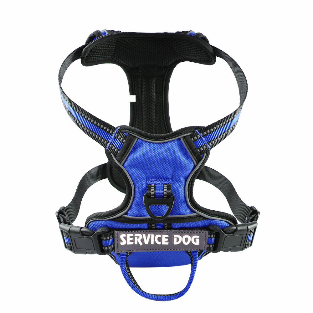 Personalized Oxford Dog Back Strap