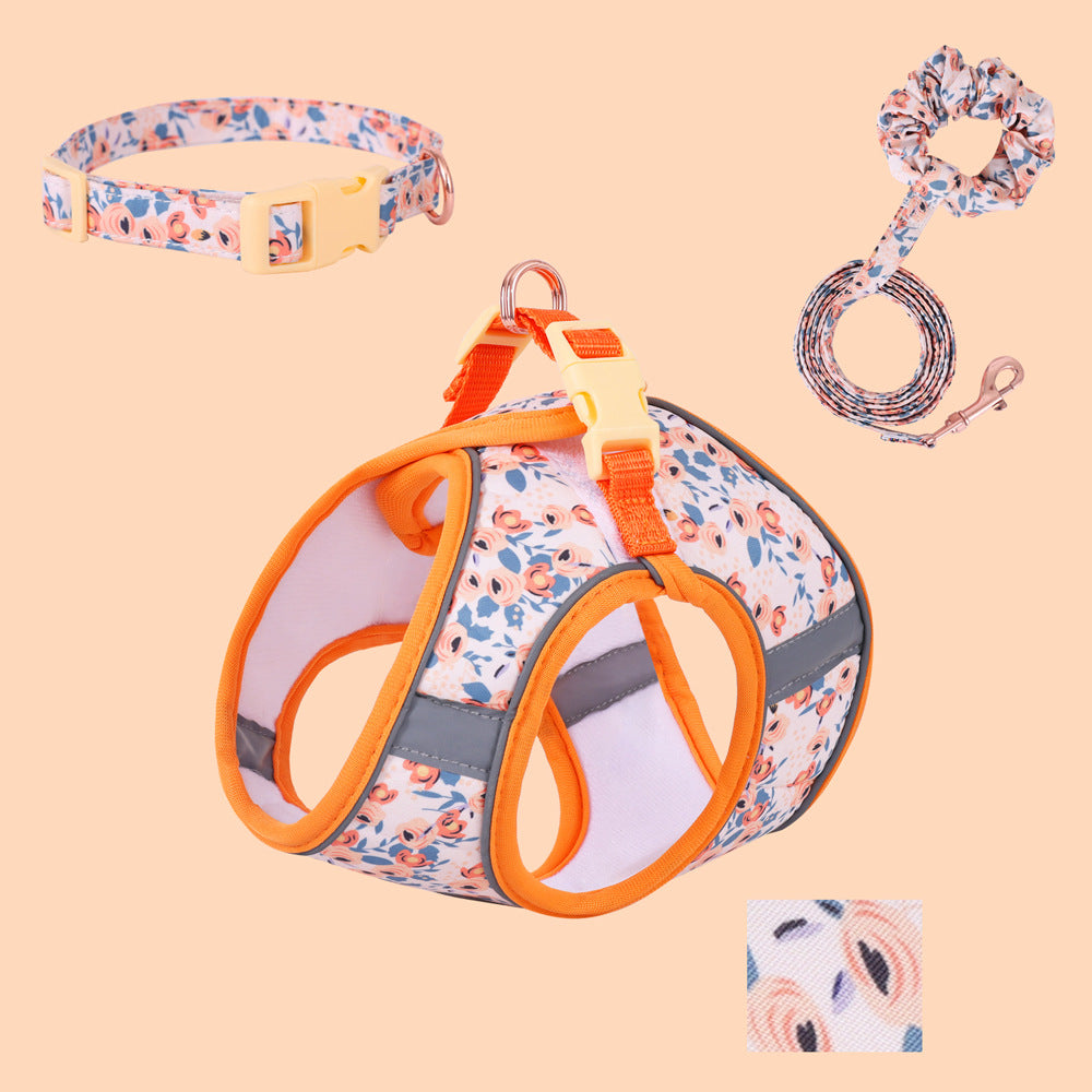 Pet Harness Leashvest-Style For Outdoor Use