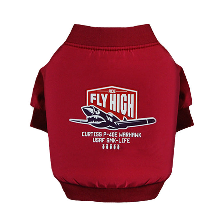 Jacket Cotton Plus Fleece Pet Sweater