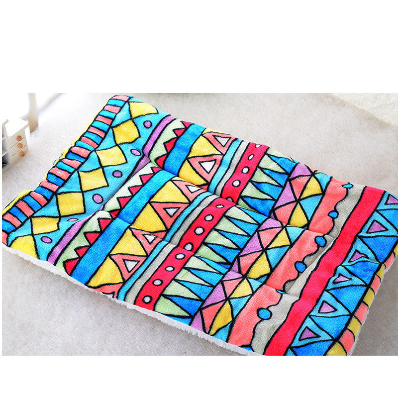 Cloth Pet Cushion And Dog Blanket