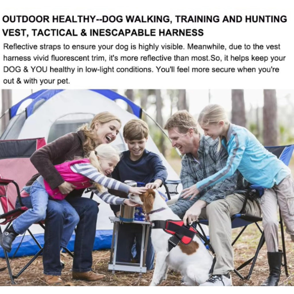 Breathable Reflective No-Pull Dog Harness with Handle