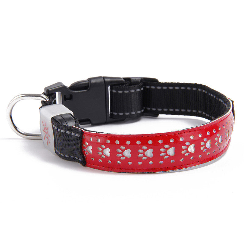 Luminous Embossed Collar Teddy Bichon Universal Led Carving