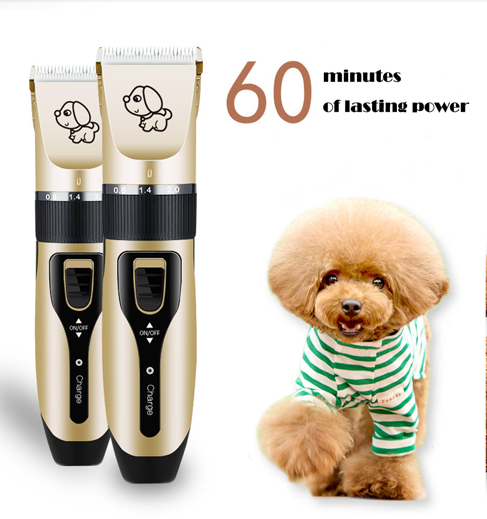 Rechargeable Dog Hair Shaver Without Damaging The Skin