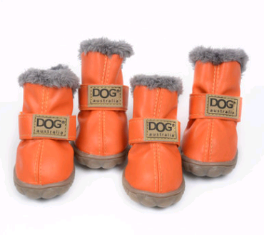 Thick Dog Snow Boots