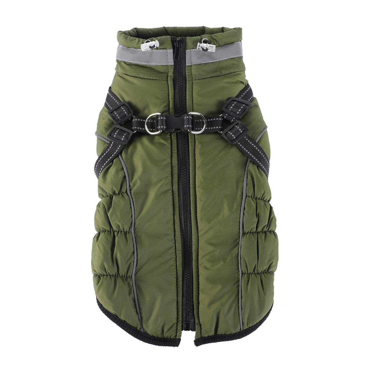 Warm Reflective Waterproof Fleece Pet Coat