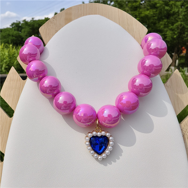 Niche Sophisticated And Adorable Pearl Necklace Sweater Chain