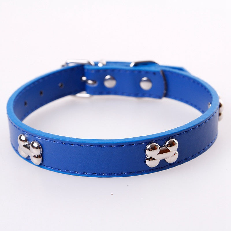 Adjustable PU Pet Neck Collar