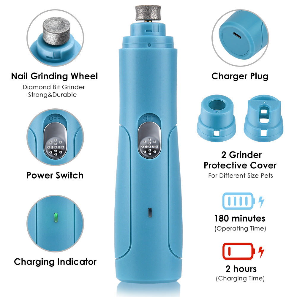 Pet Electric Nail Care Tool Set