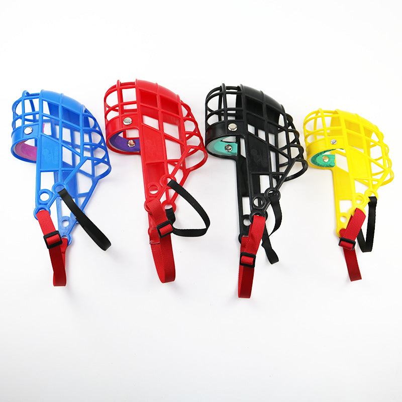 Soft Plastic Anti-Bite Dog Mouth Cover