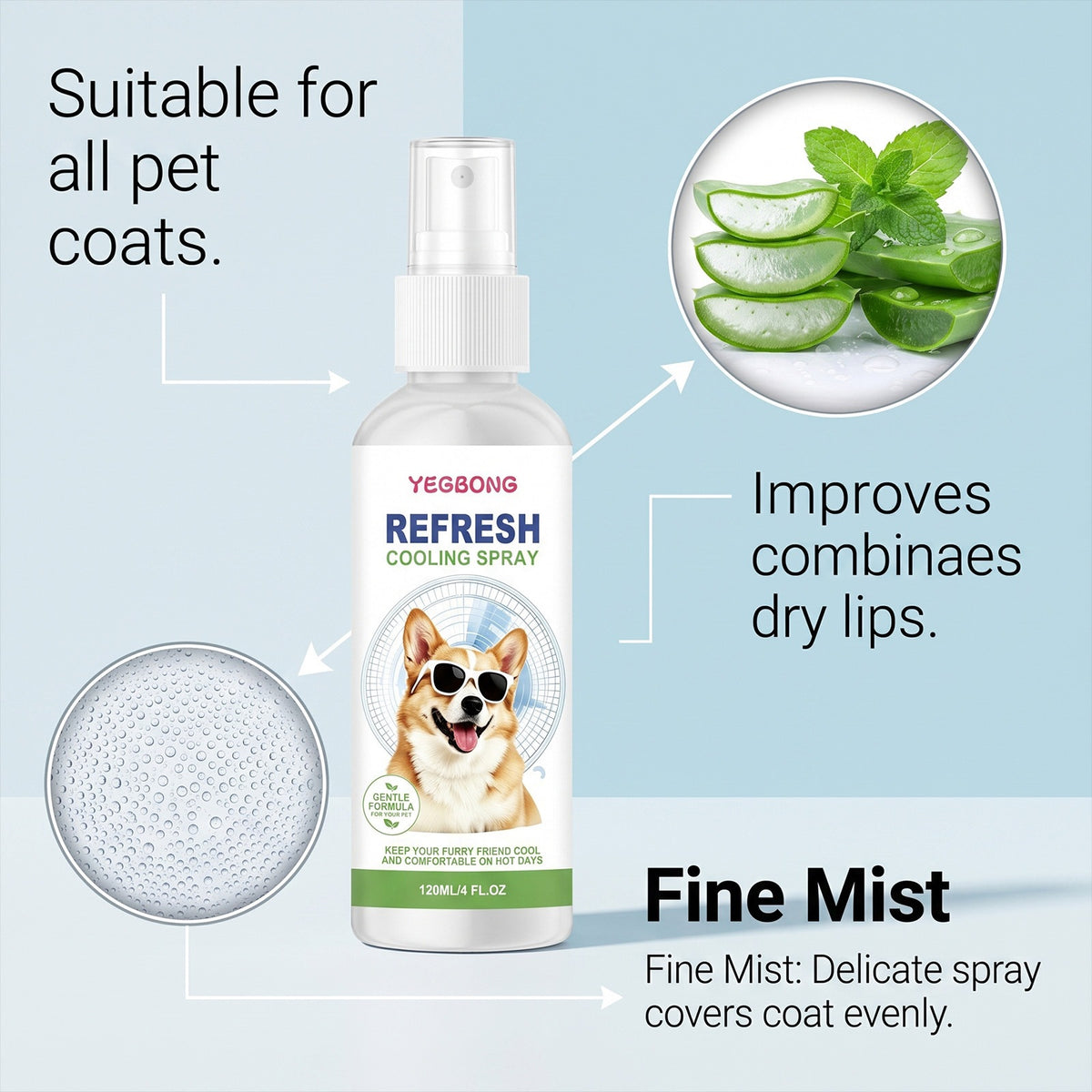 Cooling Spray For Pet