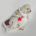 Warm Coral Fleece Dog Cloak Pajamas