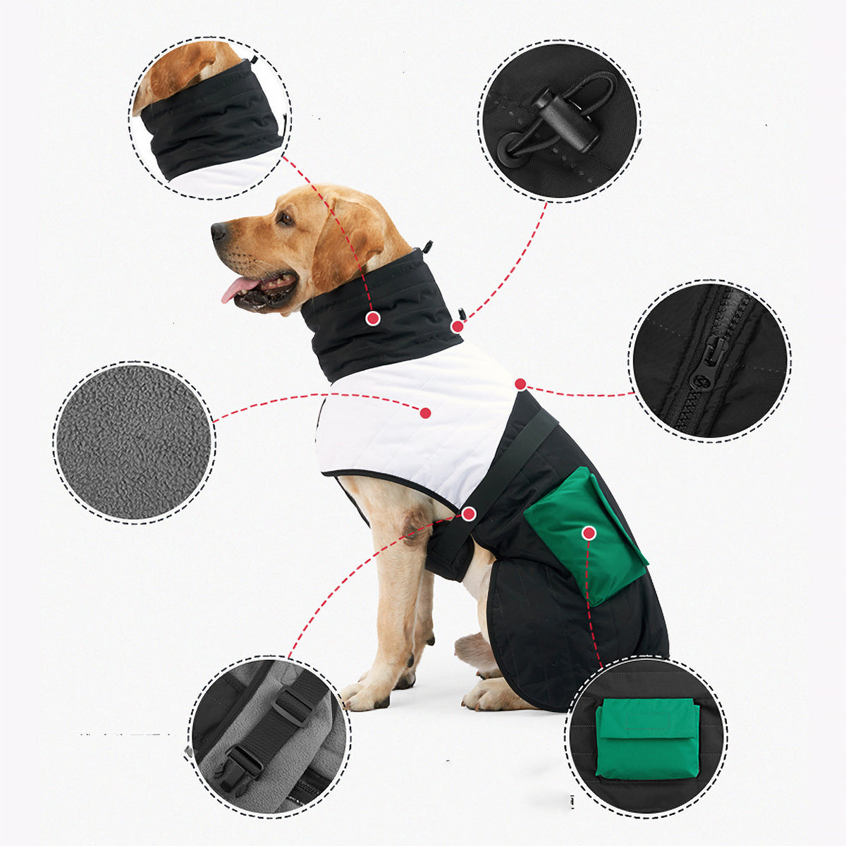 Thickened Warm Winter Dog Coat