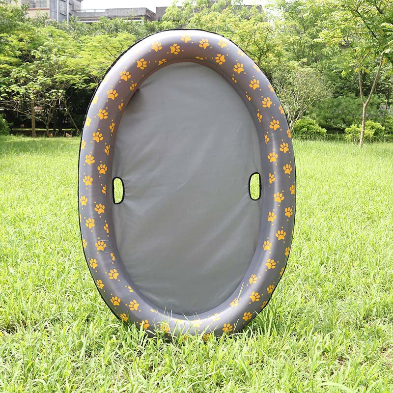 Inflatable Dog Pool Floating Bed