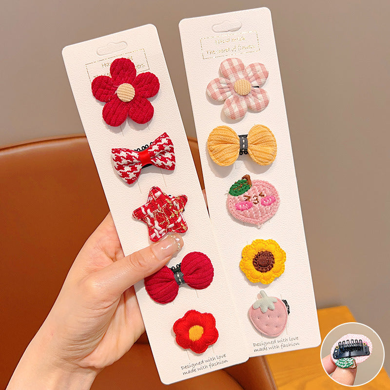 Portable Mini Cartoon Dog Hairpin