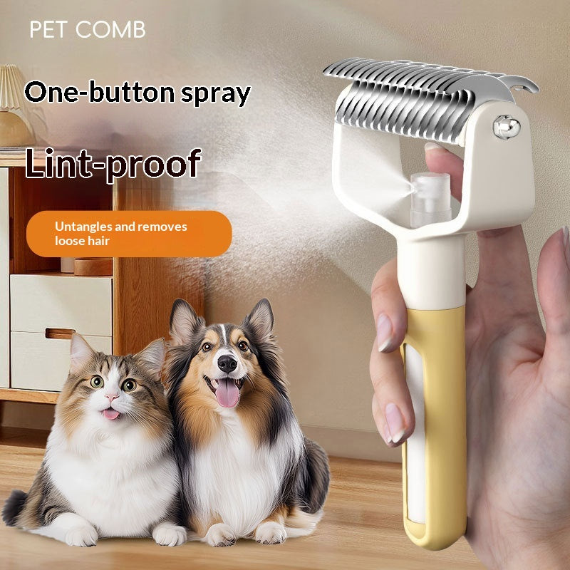 Stainless Steel Detangling Comb