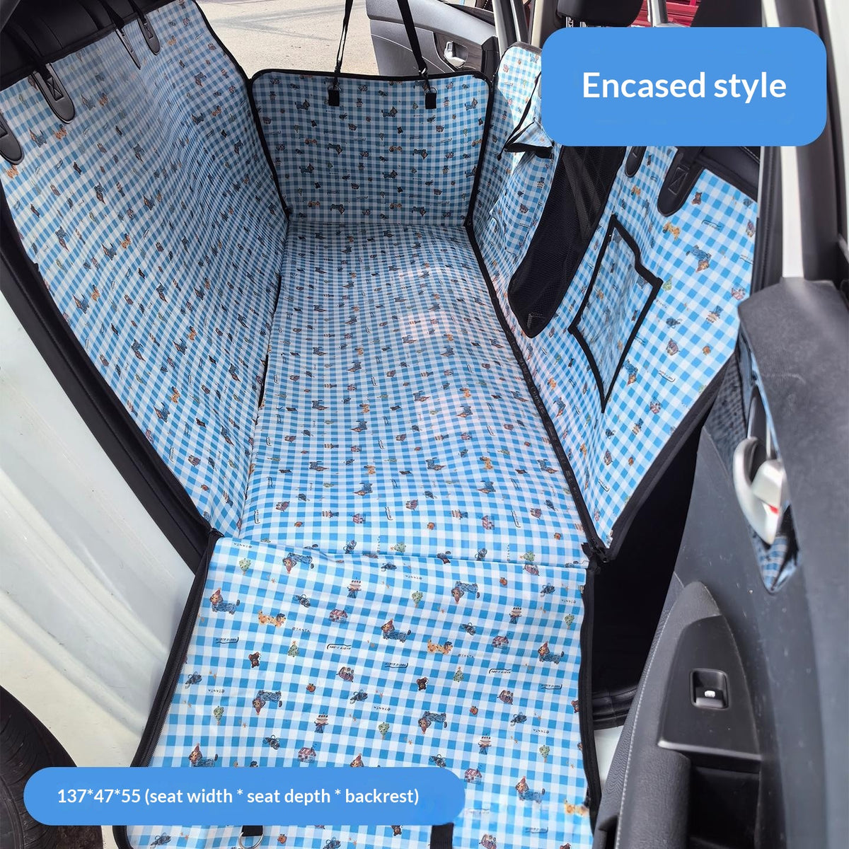 Multifunctional Pet Mat for Car Rear Seat