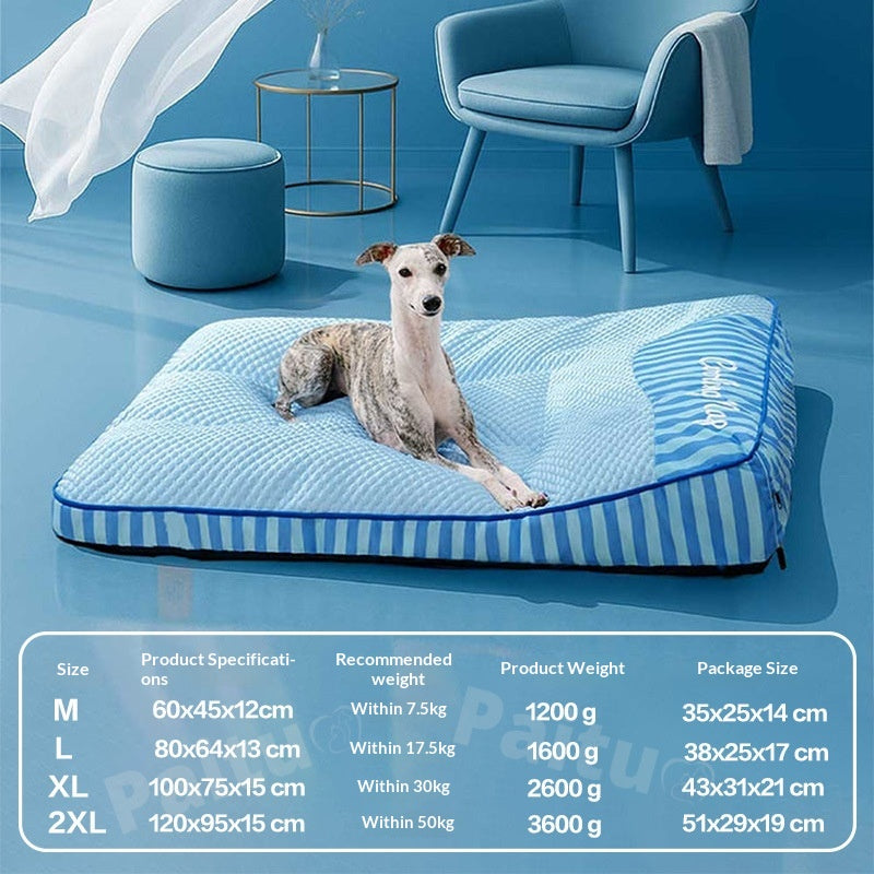 New Arrival Ice Bean Dog Bed Summer Cooling Pet Mat