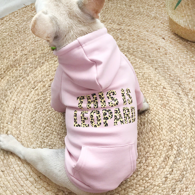 Warm Pet Clothing Plus Fleece Dog Sweater
