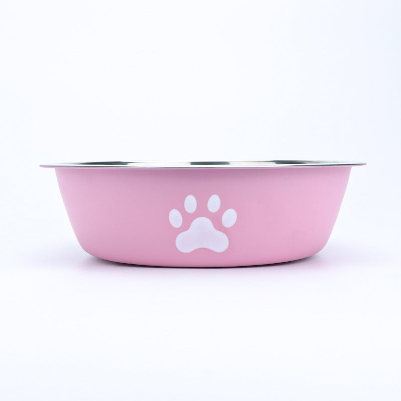 Stainless Steel Non-Slip Pet Bowl Dog Bowl
