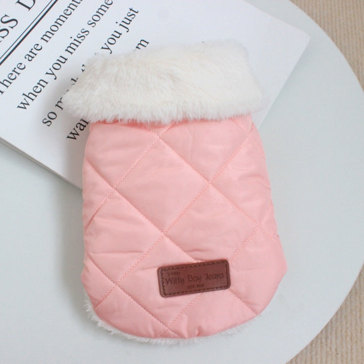 Thickened Warm Cotton Dog Coat