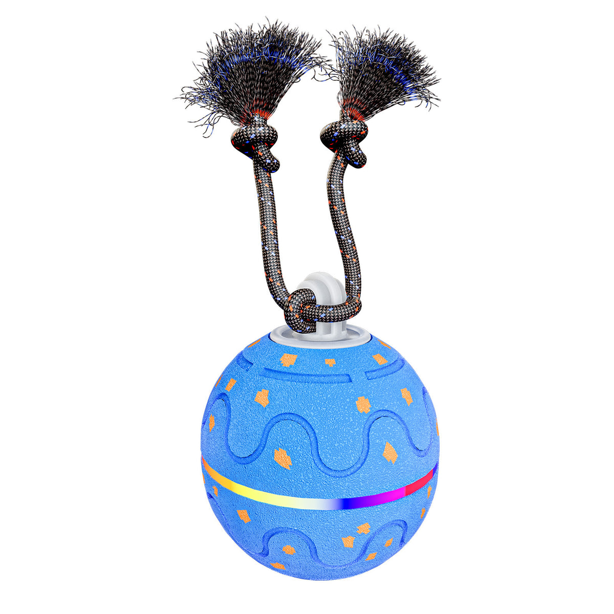 Electric ETPU Toy Ball With Sound, Light, Leash