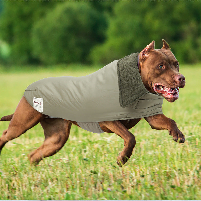 Solid Color Turtleneck Dog Cotton Vest
