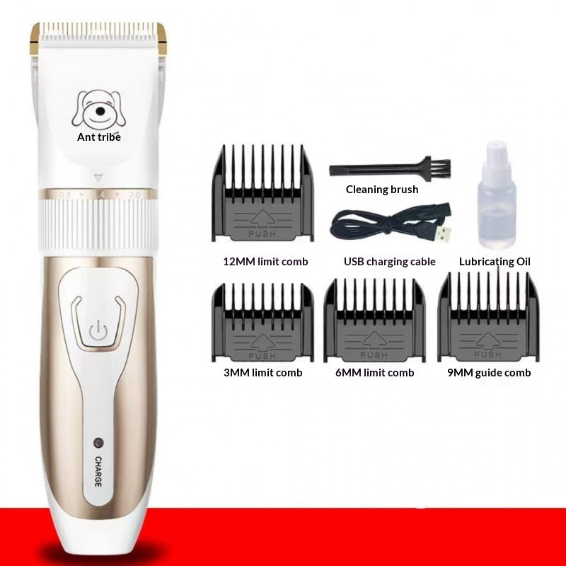 Rechargeable Electric Dog Grooming Hair Clipper