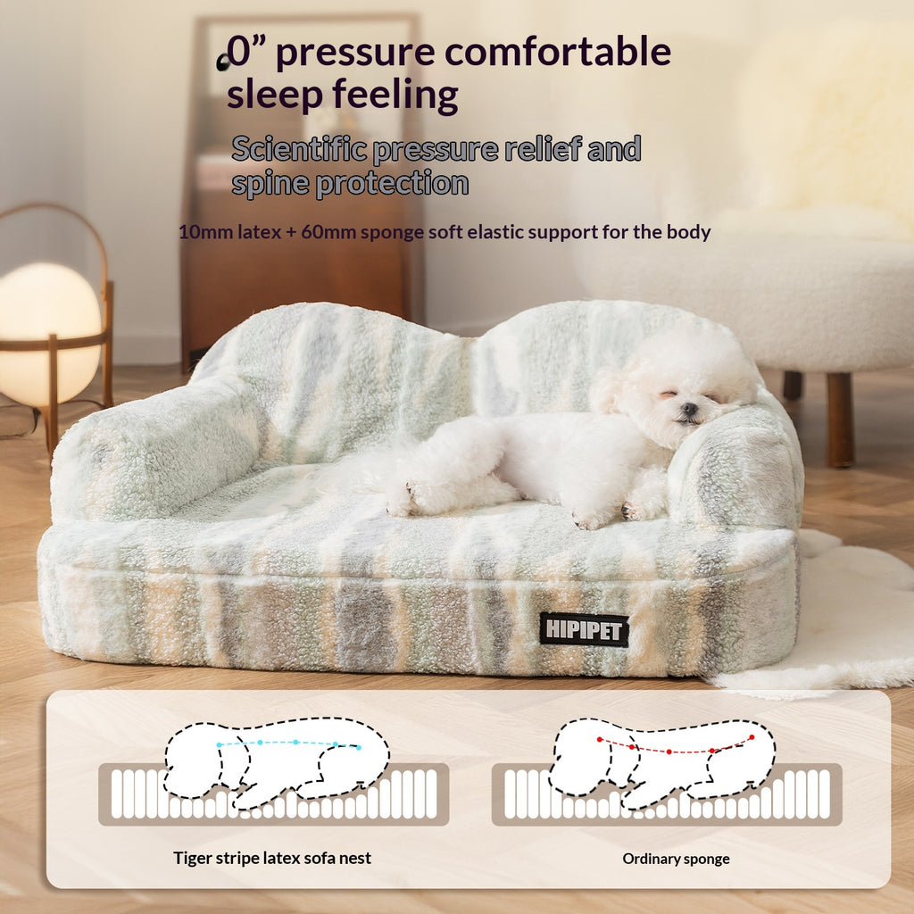 All-Season Detachable And Washable Dog Bed Sofa For Small Dogs