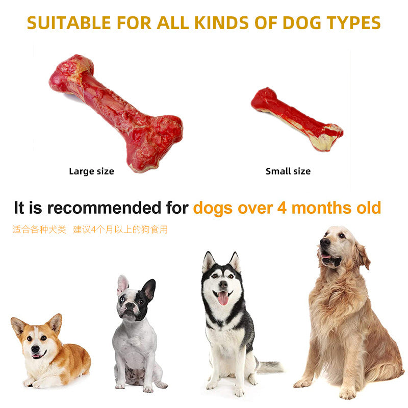 Dog Chewing Resistant Molar Stick Simulation Bone Pet Molars