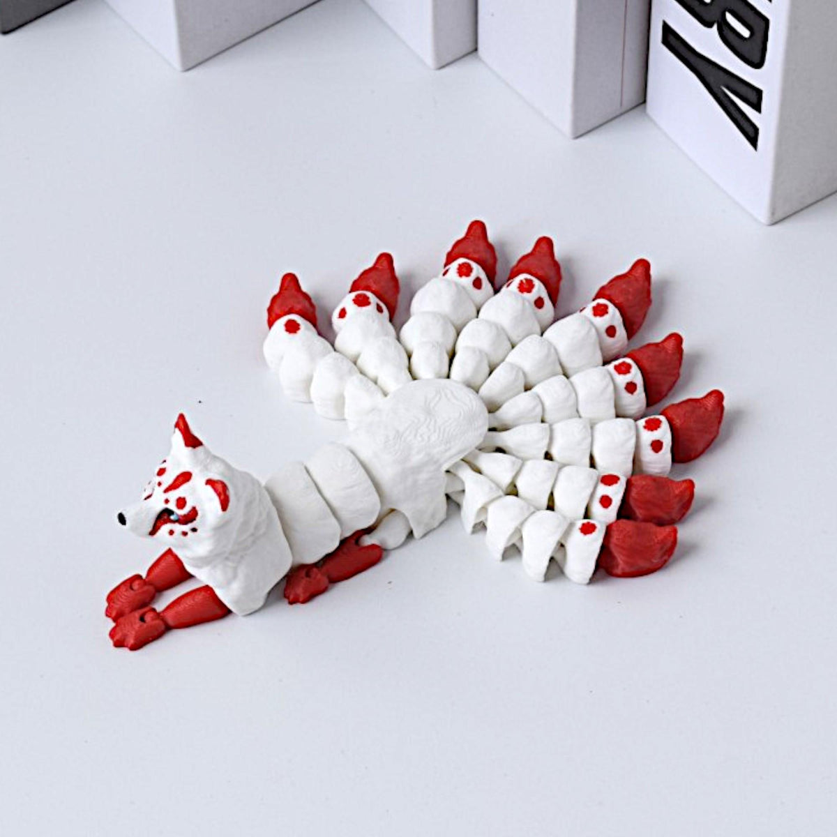 Nine-Tailed Fox, Smart Fox Shape, Fantasy Texture, Exquisite Details, Fairy-Style Appearance, Exquisite Craftsmanship, Thoughtful Gift Decor