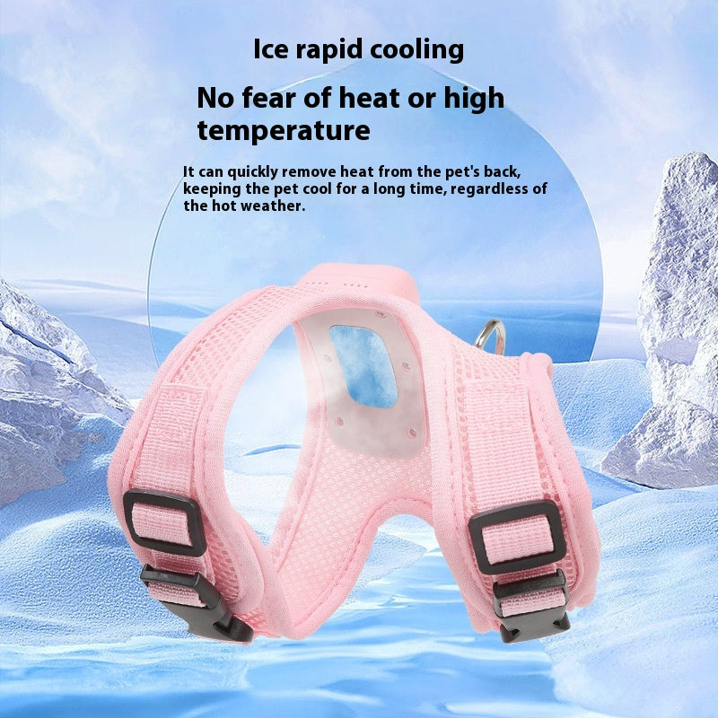 Cooling Light-Up Dog Harness