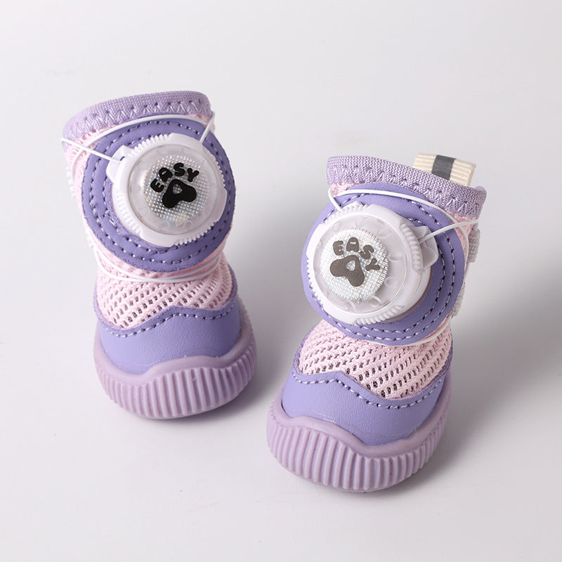 Mesh Non-Slip Soft-Soled Shoes for Small Pets
