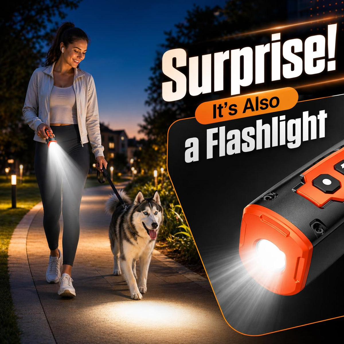 Ultrasonic Dog Bark Deterrent Device