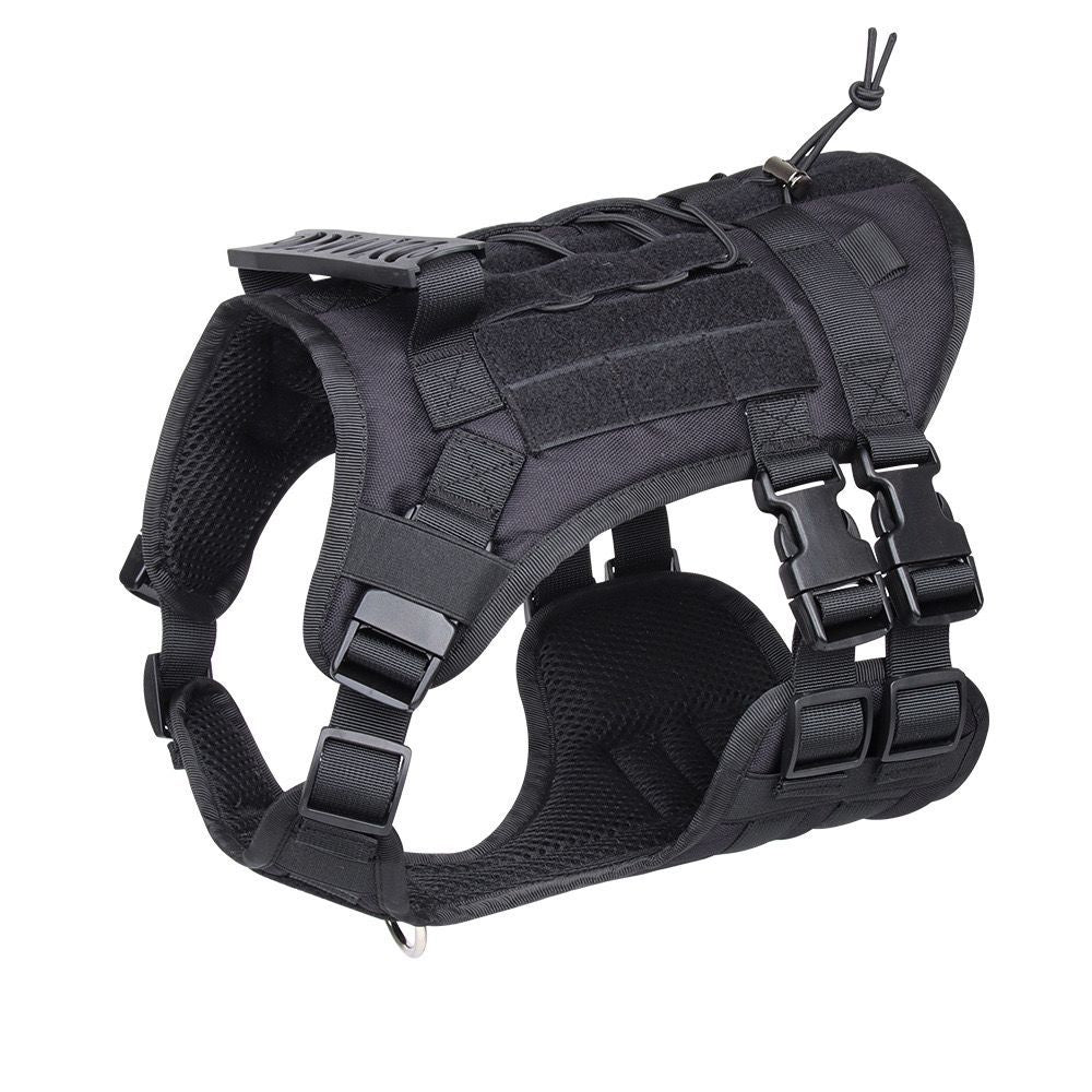 Tactical Dog Chest And Back Harness