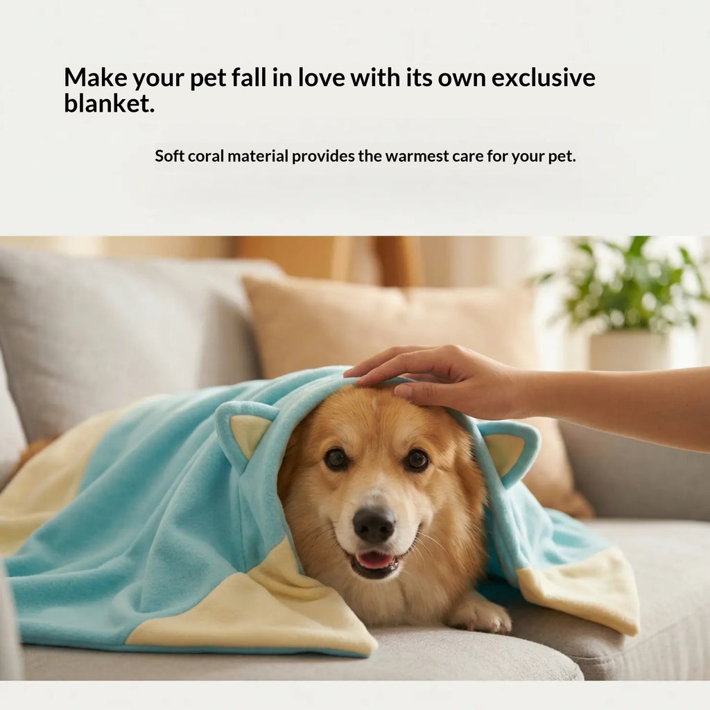 Plush Dog Blanket Sleeping Mat