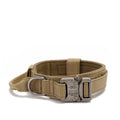 Nylon Wear-Resistant Tactical Pet Collar Outdoor Adjustable Medium And Large Traction Dog Collar