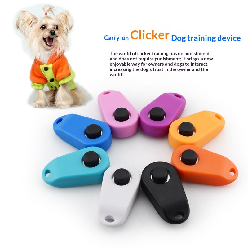 Clicker Training Equipment For Dogs Hand-Activated Type