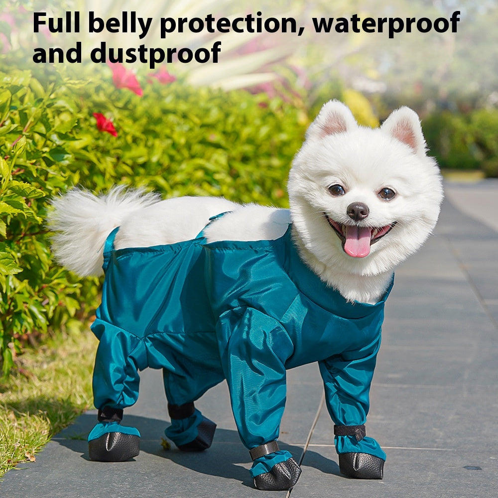Dustproof Dog Diaper Belly Jumpsuit