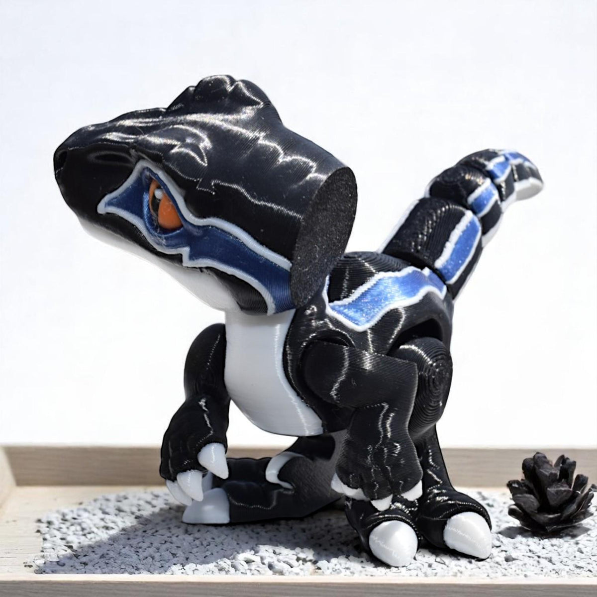 Velociraptor Exquisite Details, Domineering Shape, High-Quality And Charming Appearance, Dinosaur Lovers Collect Home Decorations