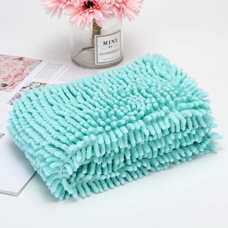Chenille Quick-Drying Absorbent Dog Towel
