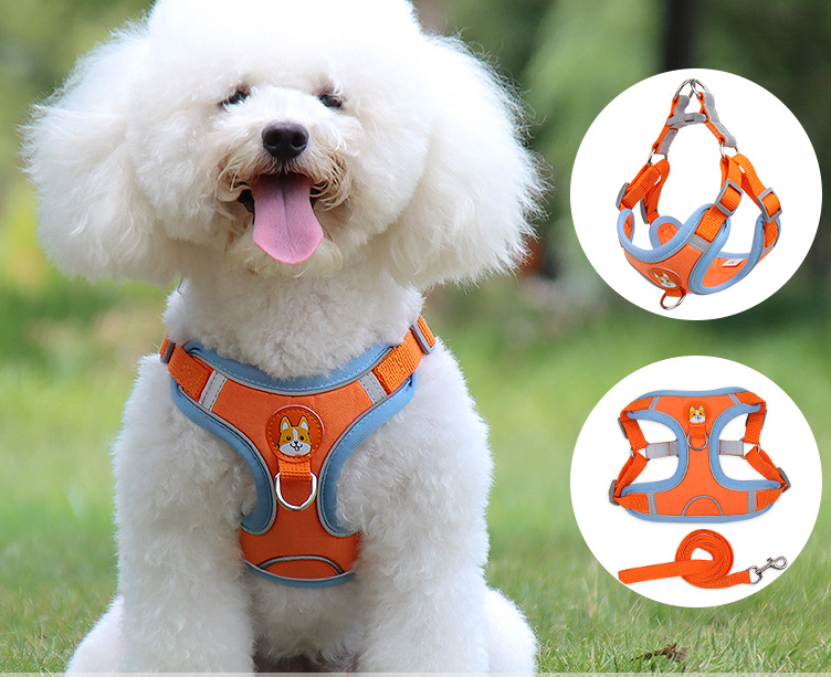 Vest Type Reflective Dog Harness